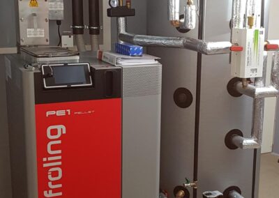 Biomasseheizung Referenz Eksner