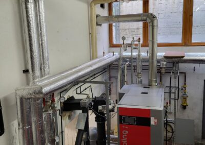 Biomasseheizung Referenz Eksner