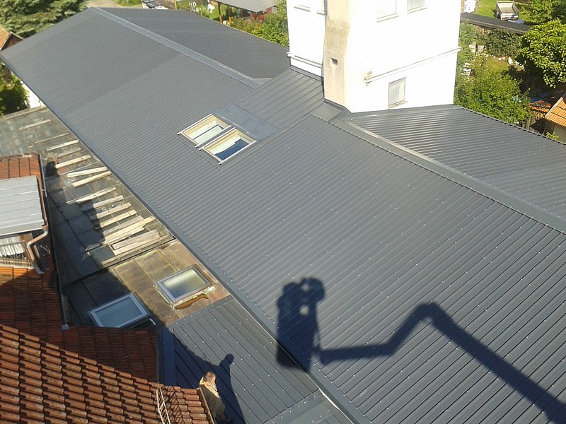 Metalldach und Prefa-Bedachung