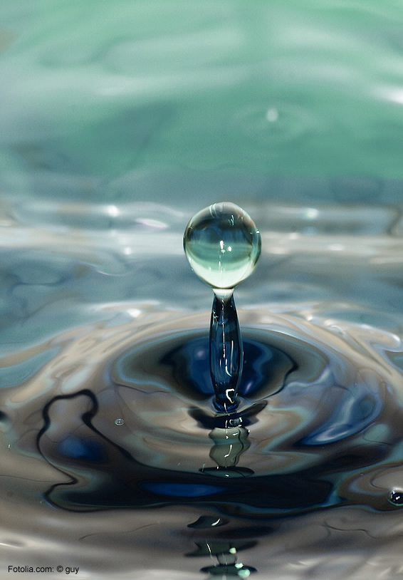 Wassertropfen – Heizungswasseraufbereitung